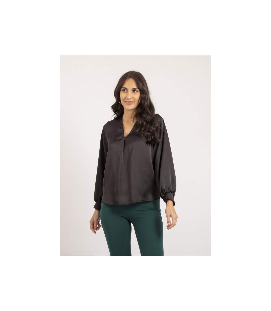 Blouse satin OXANIE - Dona X Lisa-2