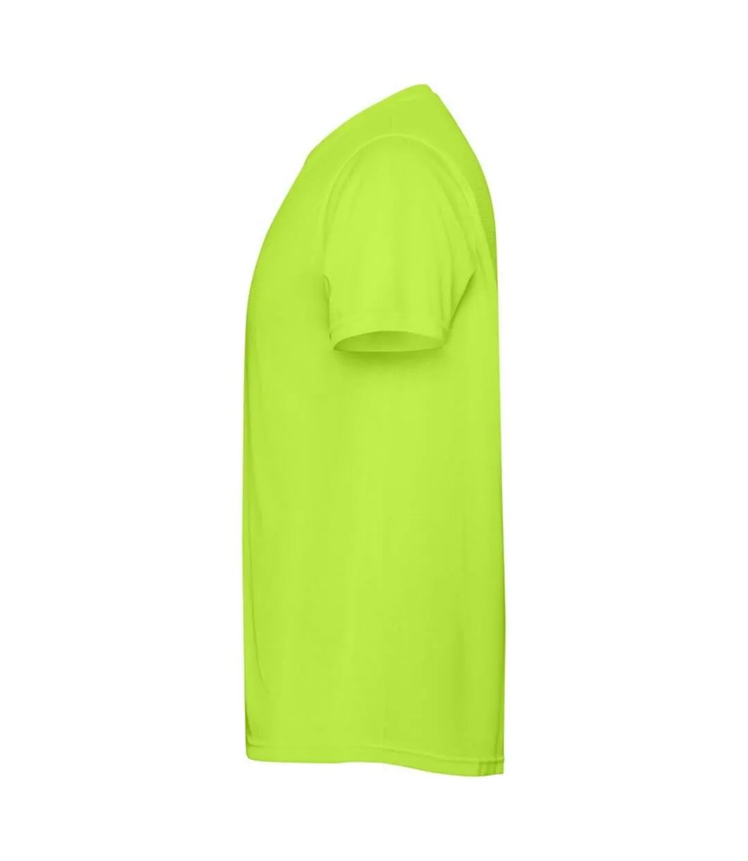 Mens Estoril Short-sleeved T-shirt Fluorescent Green Roly-3