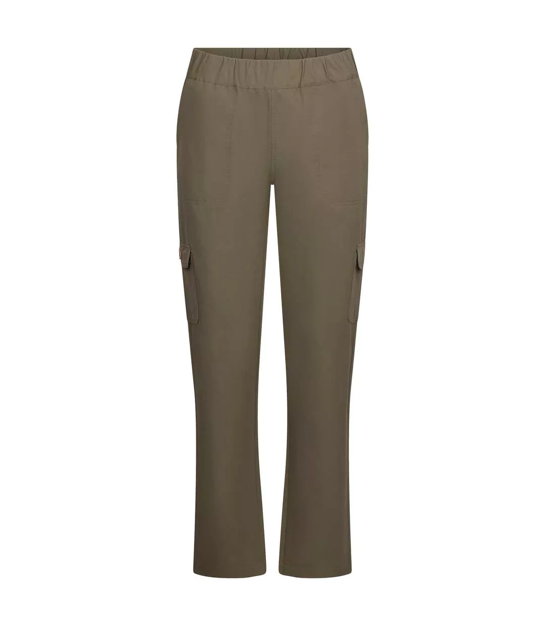 Pantalon De Randonnée Freda Femme Vert Kaki Trespass-1