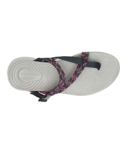 Womens/ladies good sandals black/grey/pink Hush Puppies