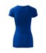 T-shirt Glance Femme Bleu Roi Malfini-2