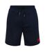 Mens Fleece Sweat Shorts Navy Hugo-2