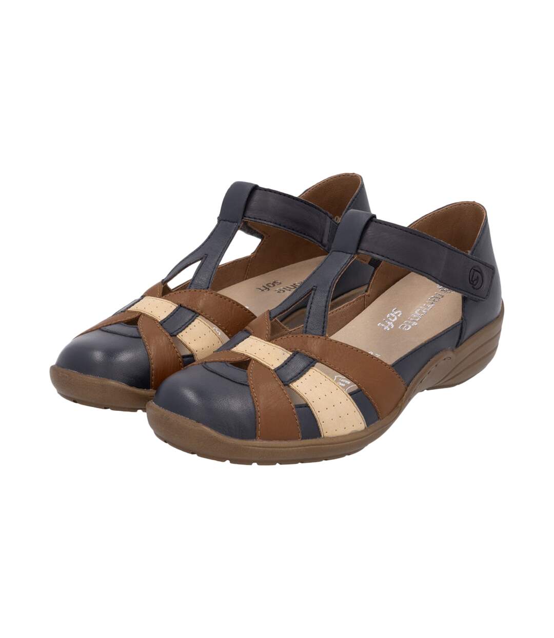 Ballerines Cuir Remonte Rock-3