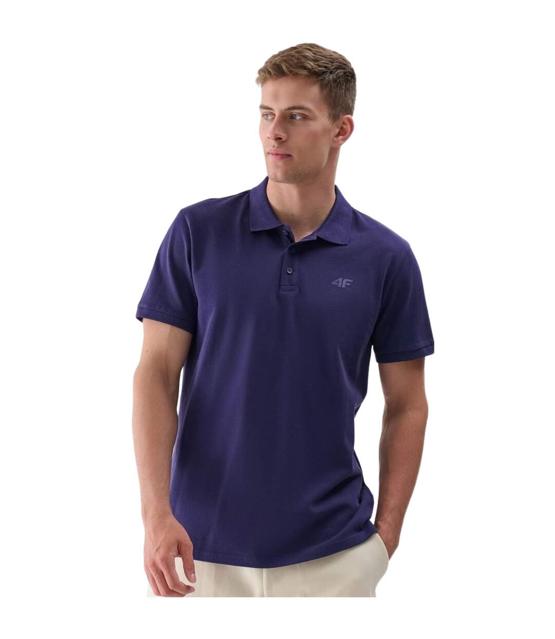 Polo Wss24tptsm130 Homme Bleu Marine 4F-1
