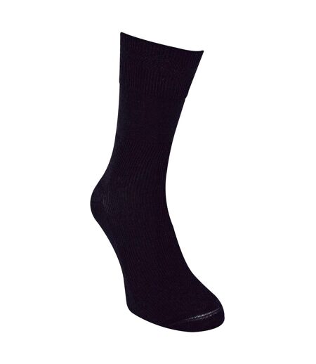 3 Pair Unisex Merino Wool Ribbed Seamless Diabetic Socks for Swollen Legs