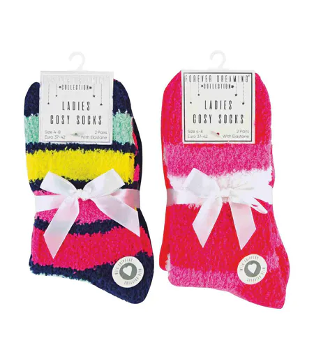 Sock Snob - 4 Paires Femme Chaussettes Thermiques Chaudes | Antidérapantes