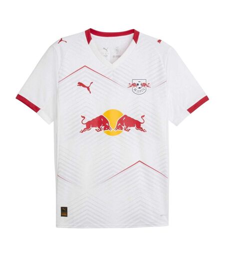 Mens Leipzig 25/26 Red Bull Home Jersey White Red Puma