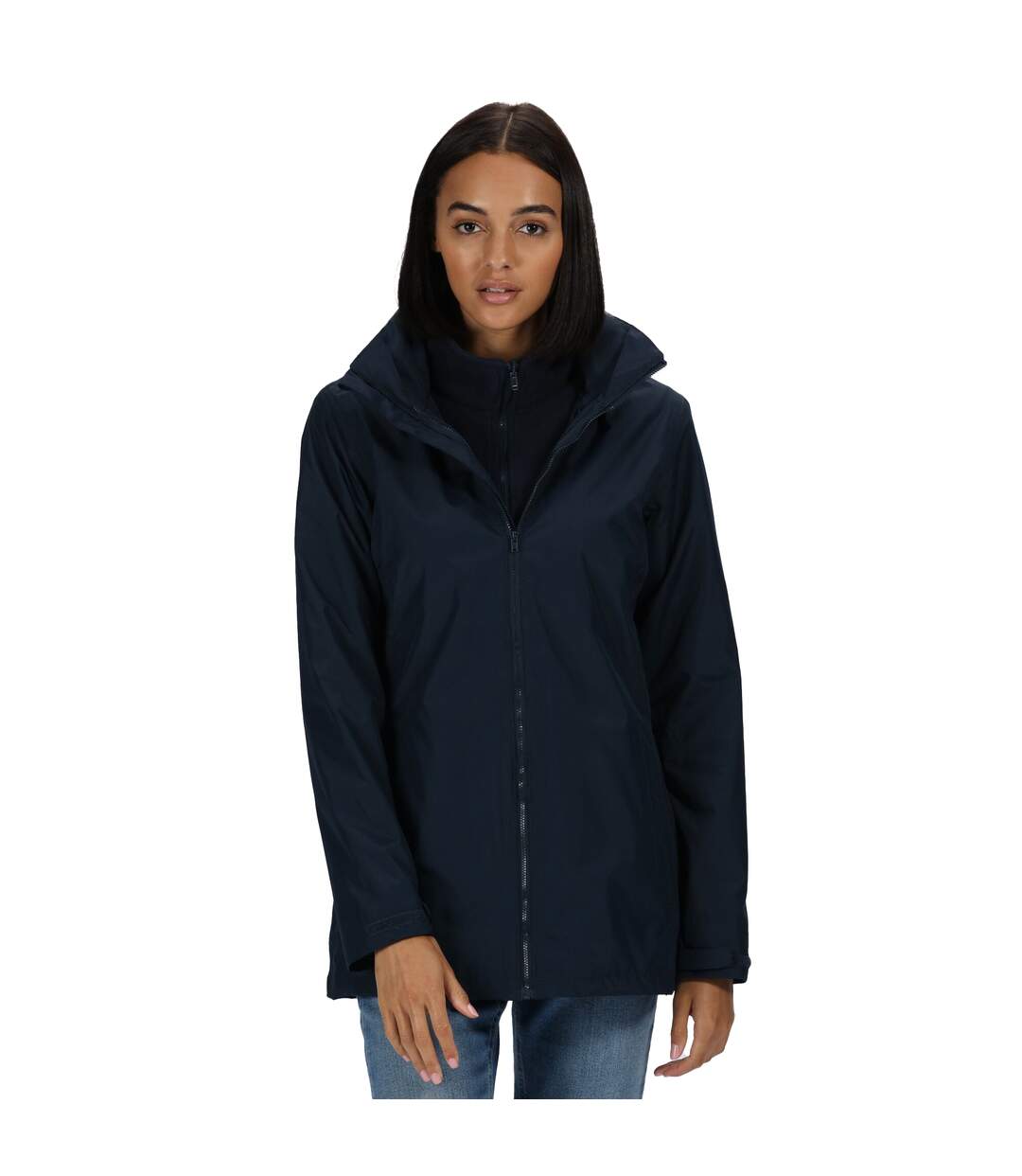 Regatta Womens/Ladies Classic Waterproof Padded Jacket (Navy) - UTPC4282-3