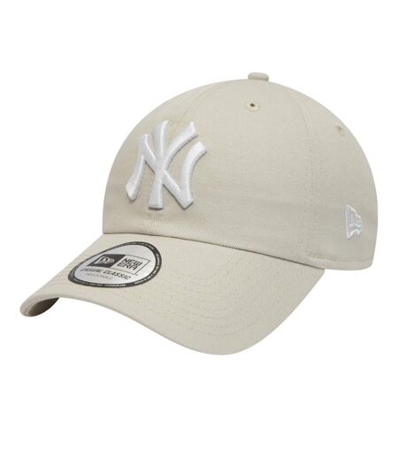 Mens 9twenty League Essentials New York Yankees Baseball Cap Beige New Era