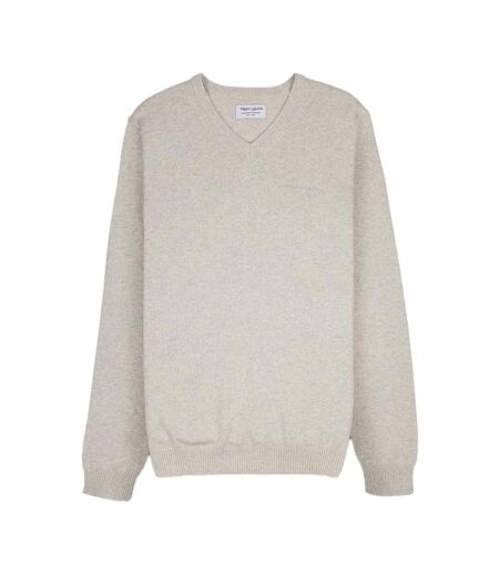 Pull blanc/gris homme teddy smith pulser 3 - l