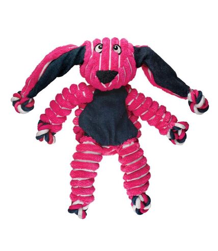 KONG Floppy Knots Hippo Rope Dog Toy (Pink) (S, M) - UTTL5119