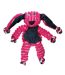 KONG Floppy Knots Hippo Rope Dog Toy (Pink) (S, M) - UTTL5119