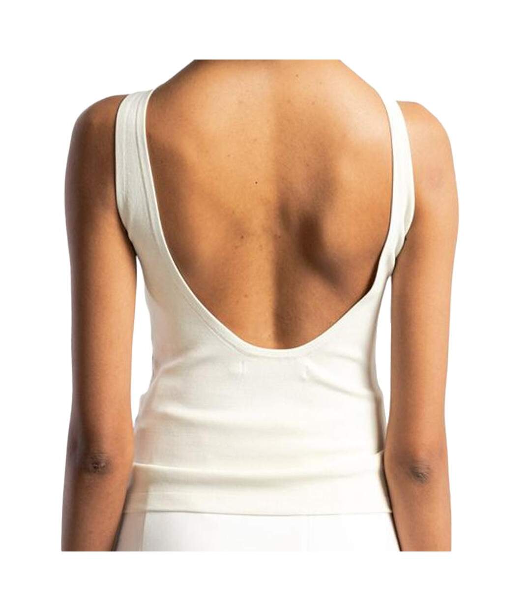 Débardeur Blanc Femme Calvin Klein Jeans Archive - L