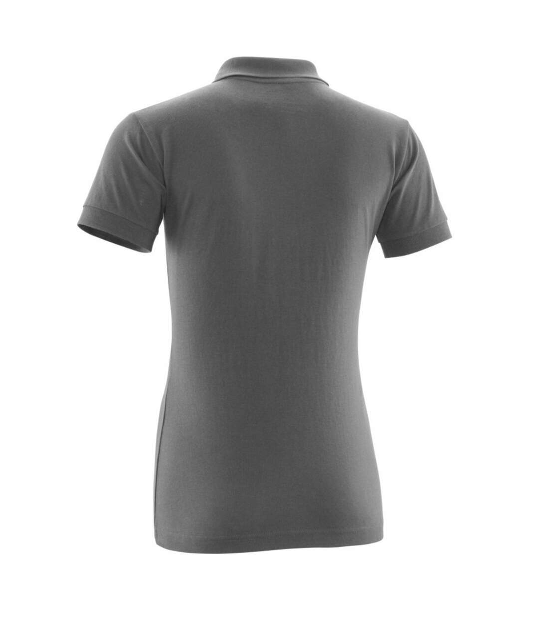 Womens/ladies Crossover Polo Shirt Dark Anthracite Mascot-2