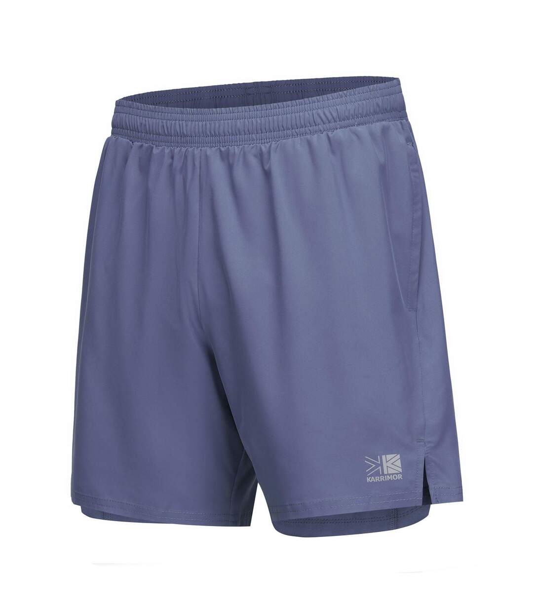 Mens 2 In 1 Running Shorts Baja Blue Karrimor-2