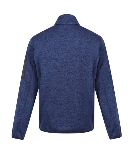 Mens Newhill Marl Full Zip Fleece Jacket Navy Regatta
