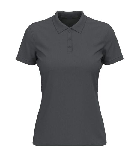 Polo Lux Femme Gris Ardoise Stedman