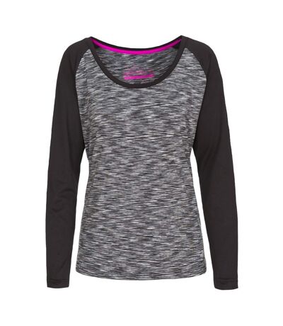 Trespass - T-shirt de sport à manches longues MISO - Femme (Gris marne) - UTTP3636