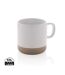 Glazed ceramic 360ml mug one size white XD Collection-1