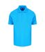 Polo manches courtes hommes turquoise vif Pro RTX