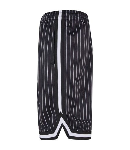 Short Motif/style Rayé Homme Noir Blanc Urban Classics