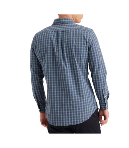 Chemise Bleu à Carreaux Homme Dockers Woven - L