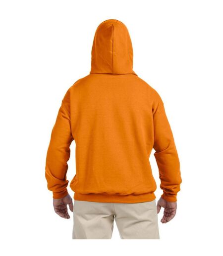 Gildan Heavyweight DryBlend Adult Unisex Hooded Sweatshirt Top / Hoodie (13 Colours) (Safety Orange) - UTBC461