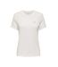 T-Shirt blanc/rouge femme only tenna - l-1