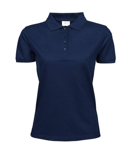 Tee Jays - Polo à manches courtes 100% coton - Femme (Bleu marine) - UTBC3302