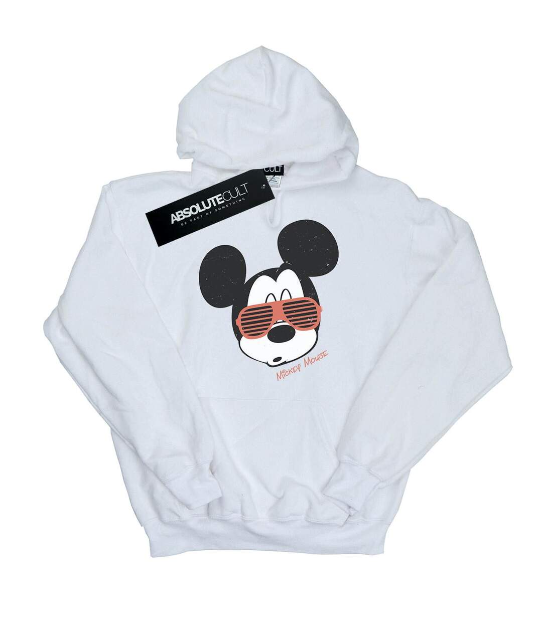 Disney - Sweat à capuche MICKEY MOUSE SUNGLASSES - Femme (Blanc) - UTBI10734-1