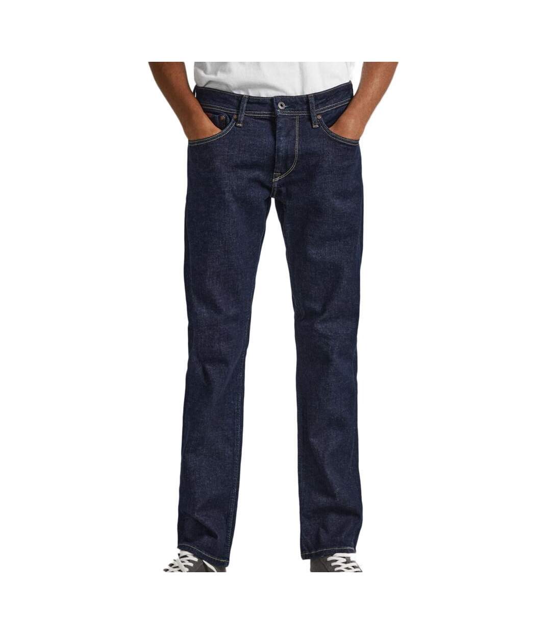 Jean Regular Bleu Foncé Homme Pepe jeans Cash - W30-L32-1