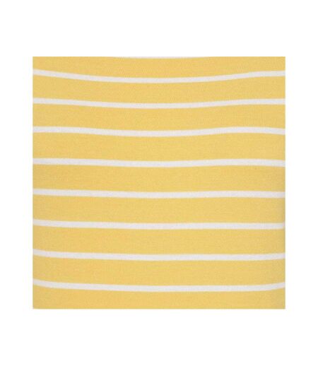 Womens/ladies Breton Long-sleeved Top Lemon Lazy Jacks