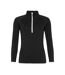 Pull Femme Noir Vif Blanc Arctique Just Cool-1
