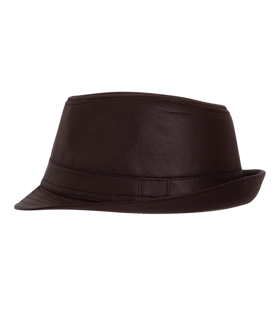 Chapeau trilby façon cuir MAX