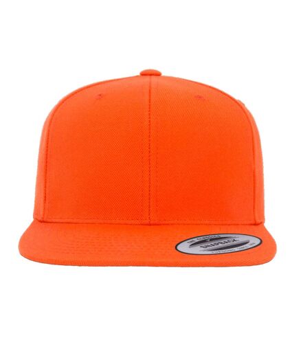 Yupoong Mens The Classic Premium Snapback Cap (Orange) - UTRW2886