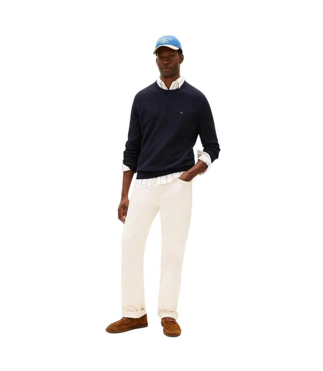 Mens Jumper Sky Blue Tommy Hilfiger-4