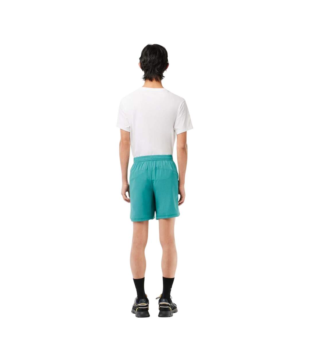 Mens Taffeta Lightweight Shorts Green Lacoste-1