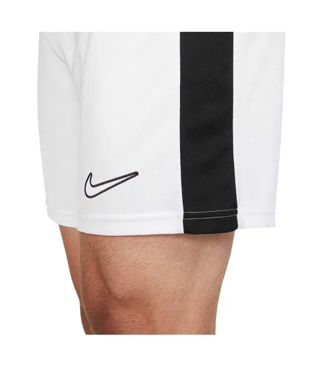 Short Academy Homme Blanc Noir Nike