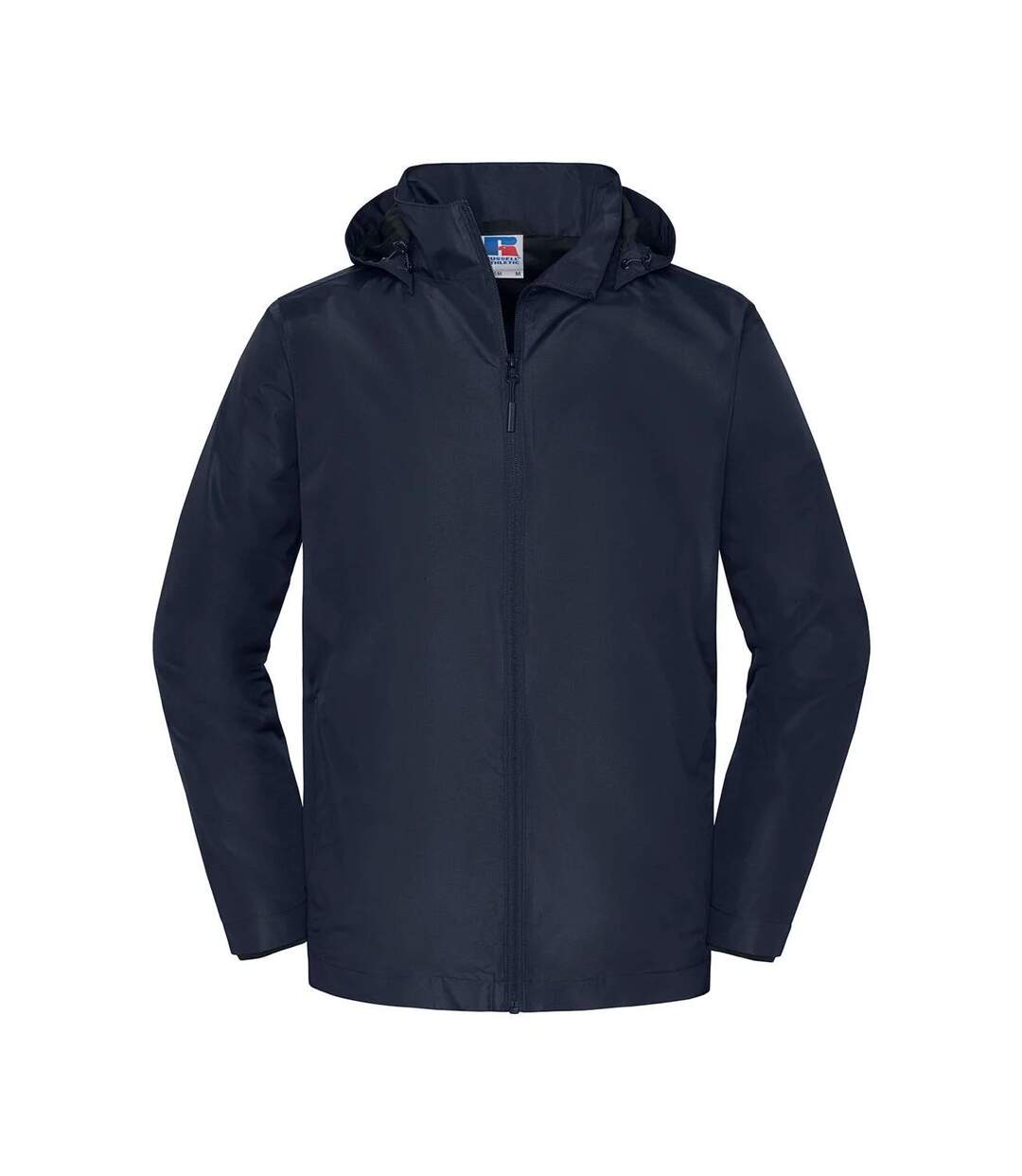 Veste Unie À Capuche Ajustable Et Amovible Essential Homme Bleu Marine Foncé Russell-1