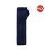 Premier Mens Slim Textured Knit Effect Tie (Pack of 2) (Navy) (One Size) - UTRW6946