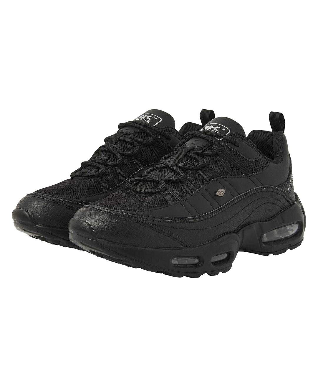 Mens Rise Trainers Black British Knights-4