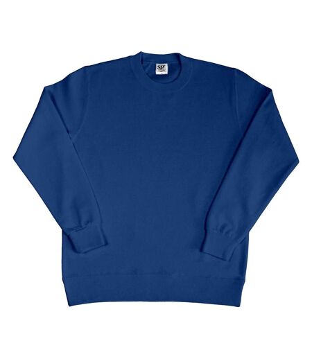 Sweatshirt À Manches Longues Femme Bleu Marine SG