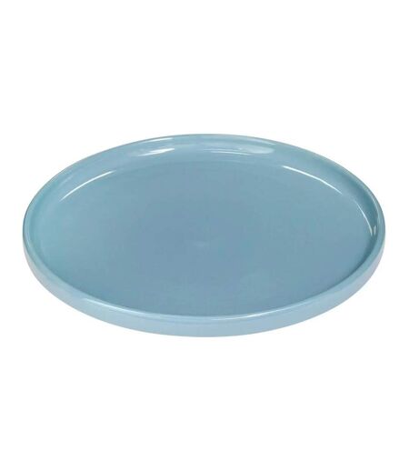 Lot de 6 Assiettes Plates Marie 27cm Bleu
