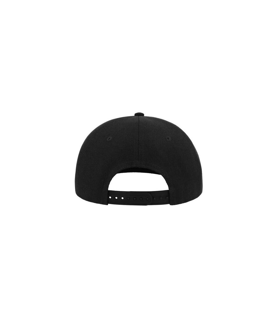 Casquette Avec Visière Plate Mixte Noir Gris Atlantis-2