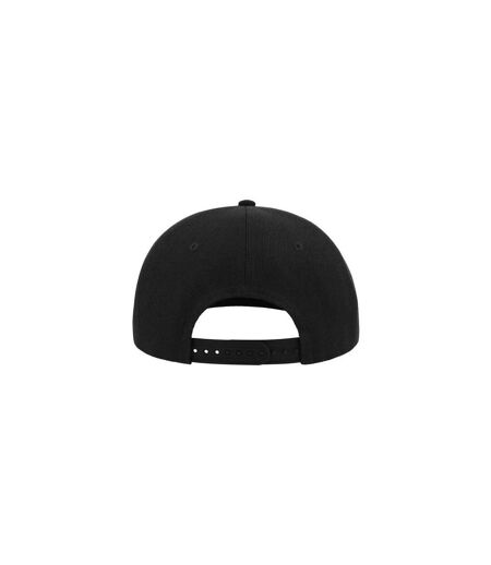 Casquette Avec Visière Plate Mixte Noir Gris Atlantis
