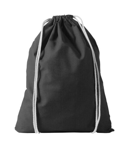 Bullet Oregon Cotton Premium Rucksack (Solid Black) (17.3 x 13 inches)
