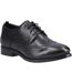 Womens/ladies Natalia Leather Brogues Black Black Hush Puppies-1