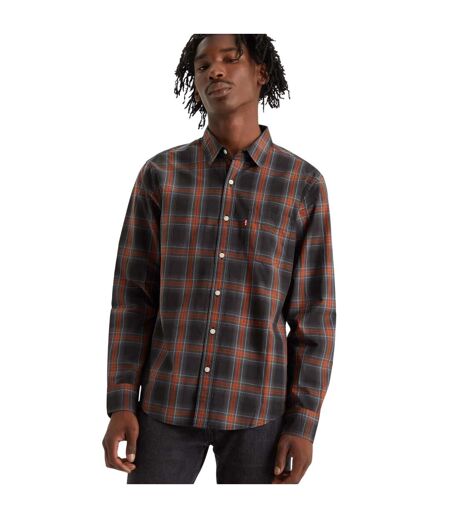Chemise Sunset Homme Noir Rouge Levis