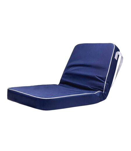 Chaise Motif/style Plage Lagoa Taille Unique Bleu Marine Vinga