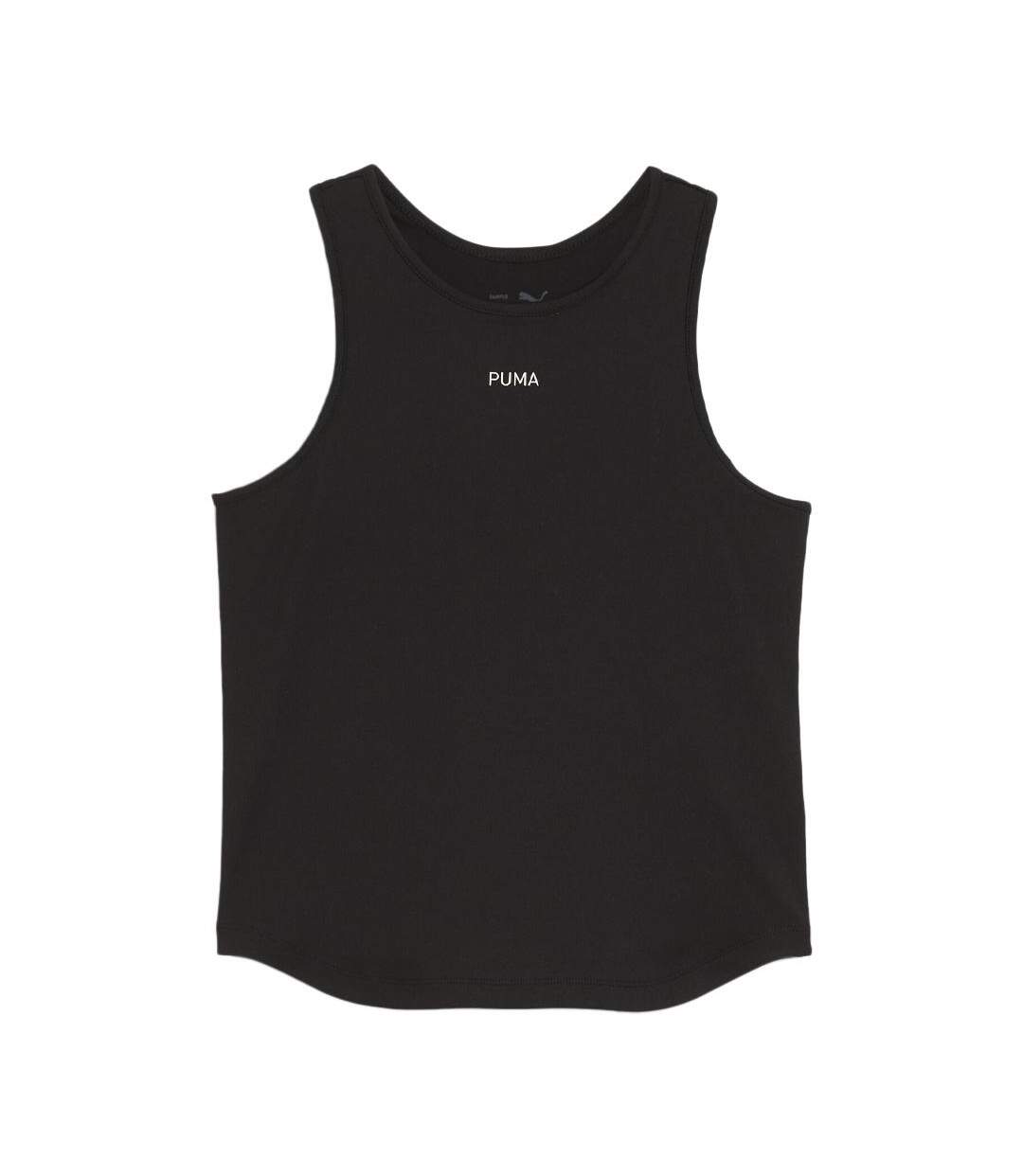 Débardeur noir femme puma clouds pun-1